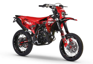 Dekor kit Fantic 50cc 2023-2025 Army Fox | Motorradaufkleber | Personalisierung 50cc | armysctv