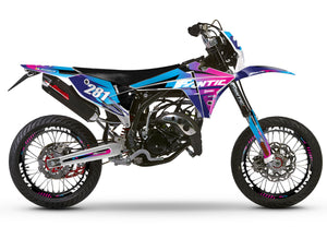 Dekor kit Fantic 50cc 2023-2025 Blast | Motorradaufkleber | Personalisierung 50cc | armysctv