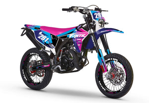 Dekor kit Fantic 50cc 2023-2025 Blast | Motorradaufkleber | Personalisierung 50cc | armysctv