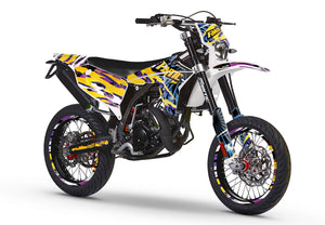 Dekor kit Fantic 50cc 2023-2025 Cali Gelato | Motorradaufkleber | Personalisierung 50cc | armysctv