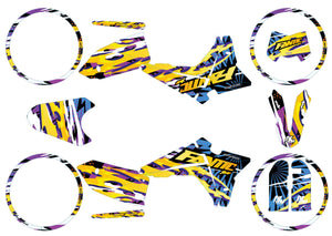 Dekor kit Fantic 50cc 2023-2025 Cali Gelato | Motorradaufkleber | Personalisierung 50cc | armysctv
