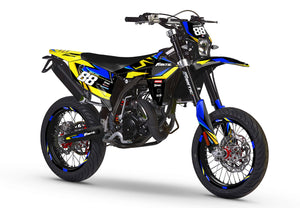 Dekor kit Fantic 50cc 2023-2025 Finder | Motorradaufkleber | Personalisierung 50cc | armysctv