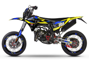Dekor kit Fantic 50cc 2023-2025 Finder | Motorradaufkleber | Personalisierung 50cc | armysctv