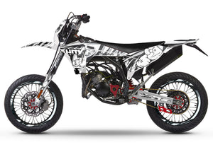 Dekor kit Fantic 50cc 2023-2025 Army Finger | Motorradaufkleber | Personalisierung 50cc | armysctv
