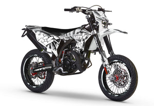 Dekor kit Fantic 50cc 2023-2025 Army Finger | Motorradaufkleber | Personalisierung 50cc | armysctv