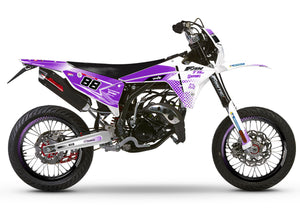 Dekor kit Fantic 50cc 2023-2025 Ghost | Motorradaufkleber | Personalisierung 50cc | armysctv