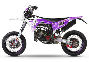 Dekor kit Fantic 50cc 2023-2025 Ghost | Motorradaufkleber | Personalisierung 50cc | armysctv