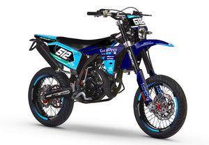 Dekor kit Fantic 50cc 2023-2025 Held | Motorradaufkleber | Personalisierung 50cc | armysctv