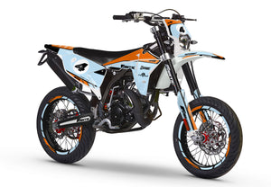 Kit pegatinas Fantic 50cc 2023-2025 ¡Date prisa! | pegatinas para moto | personalización 50cc | armysctv