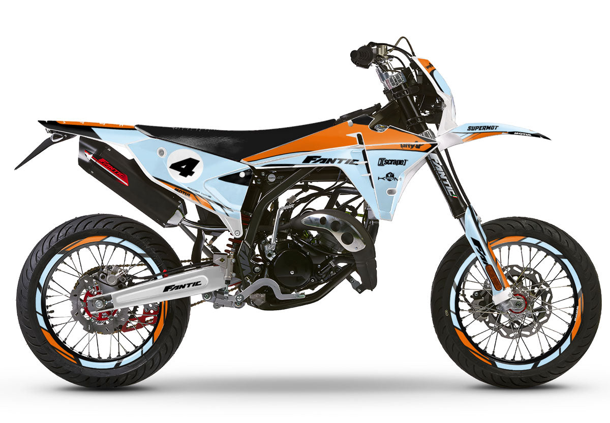 Deko-sett Fantic 50cc 2023-2025 Skynd deg! | motorsykkelklistremerker | tilpasning 50cc | armysctv