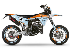 Kit pegatinas Fantic 50cc 2023-2025 ¡Date prisa! | pegatinas para moto | personalización 50cc | armysctv