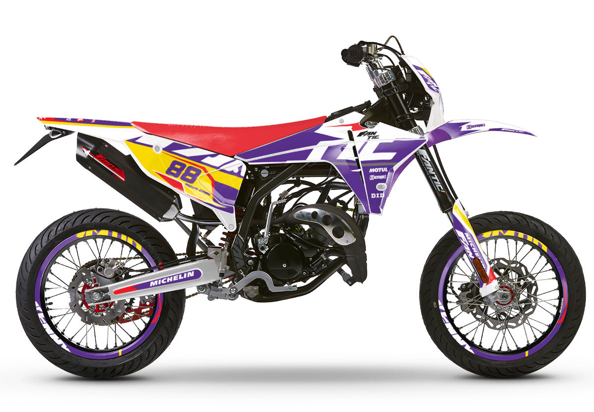 Dekor kit Fantic 50cc 2023-2025 Kainam | Motorradaufkleber | Personalisierung 50cc | armysctv