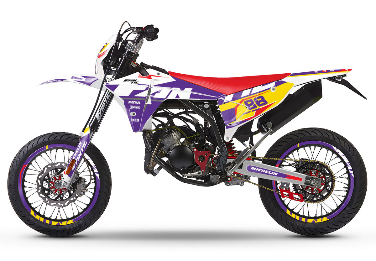 Dekor kit Fantic 50cc 2023-2025 Kainam | Motorradaufkleber | Personalisierung 50cc | armysctv