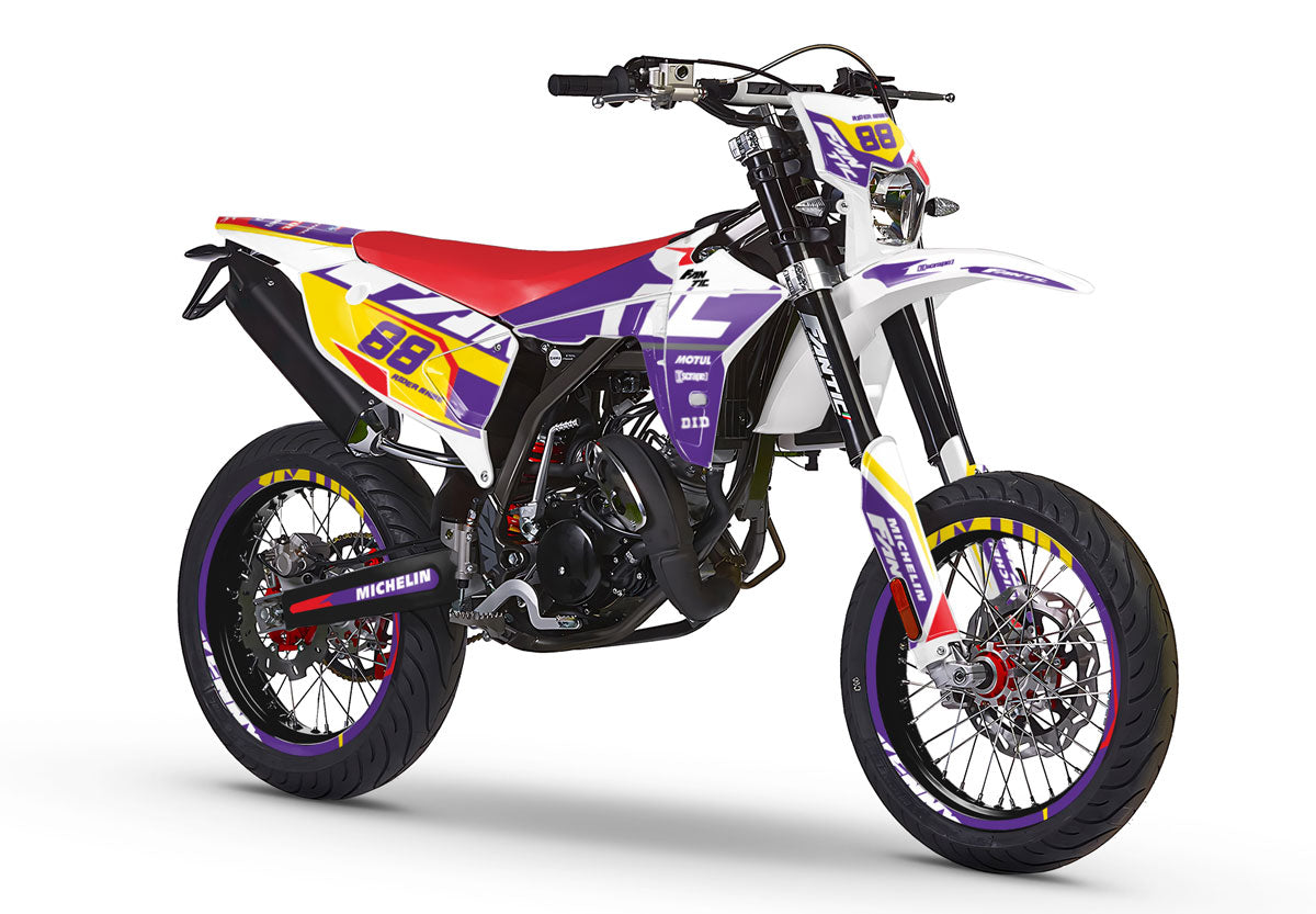 Dekor kit Fantic 50cc 2023-2025 Kainam | Motorradaufkleber | Personalisierung 50cc | armysctv