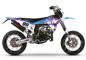 Kit pegatinas Fantic 50cc 2023-2025 Army Legacy | pegatinas para moto | personalización 50cc | armysctv