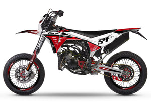 Dekor kit Fantic 50cc 2023-2025 Orion | Motorradaufkleber | Personalisierung 50cc | armysctv