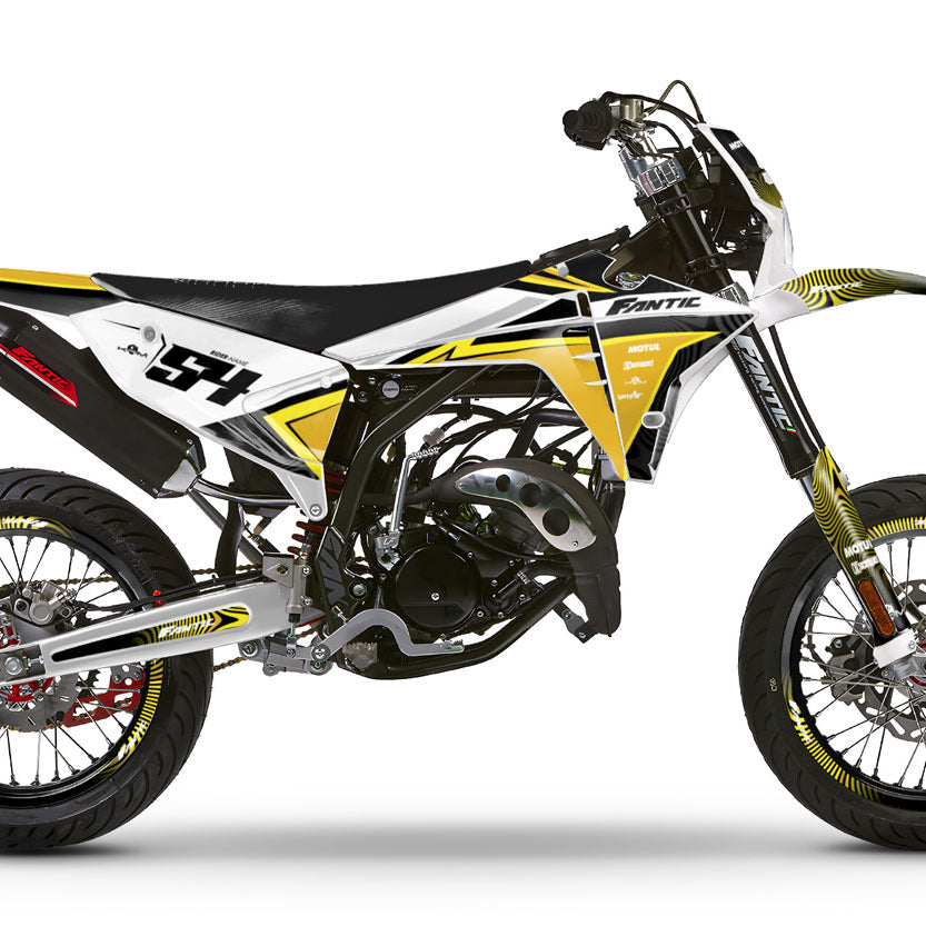 Kit déco Fantic 50cc 2023-2025 Orion | autocollants moto | personnalisation 50cc | armysctv