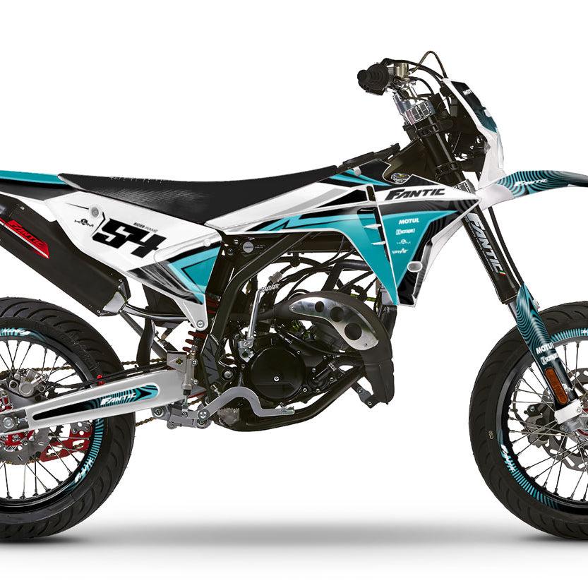 Kit déco Fantic 50cc 2023-2025 Orion | autocollants moto | personnalisation 50cc | armysctv