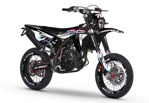 Dekor kit Fantic 50cc 2023-2025 Punch | Motorradaufkleber | 50cc Personalisierung | armysctv