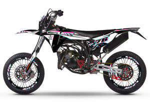 Dekor kit Fantic 50cc 2023-2025 Punch | Motorradaufkleber | 50cc Personalisierung | armysctv
