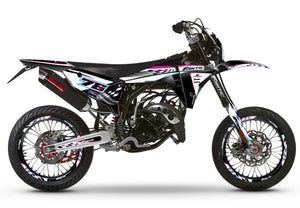 Dekor kit Fantic 50cc 2023-2025 Punch | Motorradaufkleber | 50cc Personalisierung | armysctv