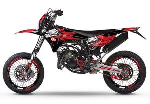 Kit pegatinas Fantic 50cc 2023-2025 Army Runz | pegatinas para moto | personalización 50cc | armysctv