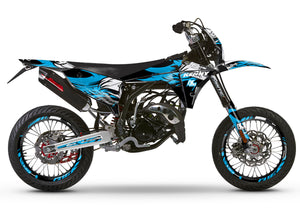 Kit pegatinas Fantic 50cc 2023-2025 Army Runz | pegatinas para moto | personalización 50cc | armysctv