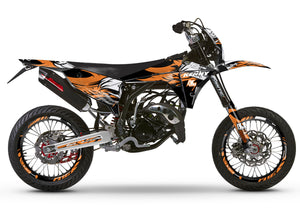 Kit pegatinas Fantic 50cc 2023-2025 Army Runz | pegatinas para moto | personalización 50cc | armysctv