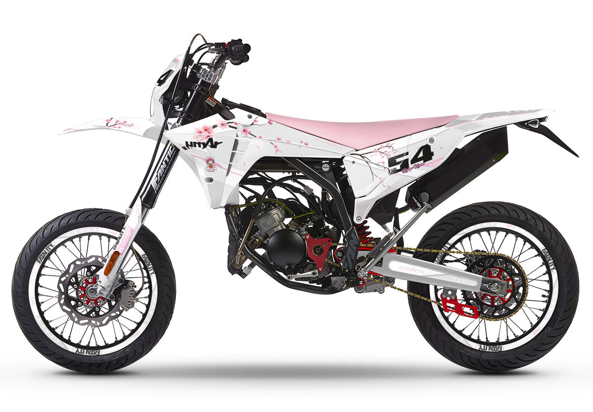 Deko-sett Fantic 50cc 2023-2025 Sakura | motorsykkelklistremerker | tilpasning 50cc | armysctv
