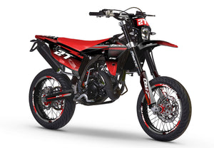 Dekor kit Fantic 50cc 2023-2025 Siebte | Motorradaufkleber | Personalisierung 50cc | armysctv