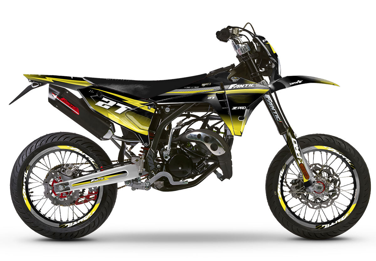 Kit déco Fantic 50cc 2023-2025 Septième | autocollants moto | personnalisation 50cc | armysctv