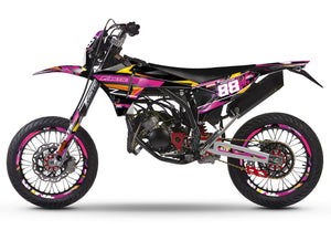 Dekor kit Fantic 50cc 2023-2025 Geteilt | Motorradaufkleber | 50cc Personalisierung | armysctv