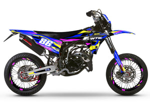 Dekor kit Fantic 50cc 2023-2025 Tacker | Motorradaufkleber | Personalisierung 50cc | armysctv