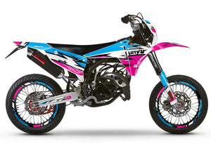 Kit pegatinas Fantic 50cc 2023-2025 Victoria del Ejército | pegatinas para moto | personalización 50cc | armysctv
