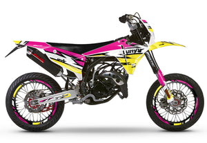 Kit pegatinas Fantic 50cc 2023-2025 Victoria del Ejército | pegatinas para moto | personalización 50cc | armysctv