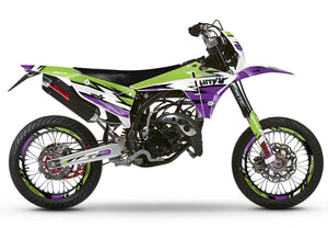 Kit pegatinas Fantic 50cc 2023-2025 Victoria del Ejército | pegatinas para moto | personalización 50cc | armysctv