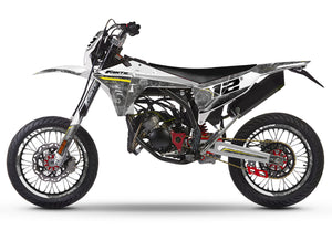 Dekor kit Fantic 50cc 2023-2025 Warfare | Motorradaufkleber | Personalisierung 50cc | armysctv