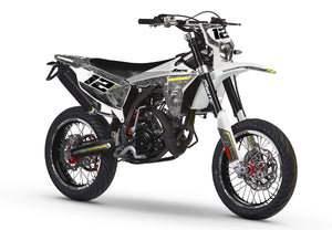Dekor kit Fantic 50cc 2023-2025 Warfare | Motorradaufkleber | Personalisierung 50cc | armysctv