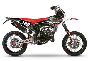 Dekor kit Fantic 50cc 2023-2025 Wellen | Motorradaufkleber | Personalisierung 50cc | armysctv