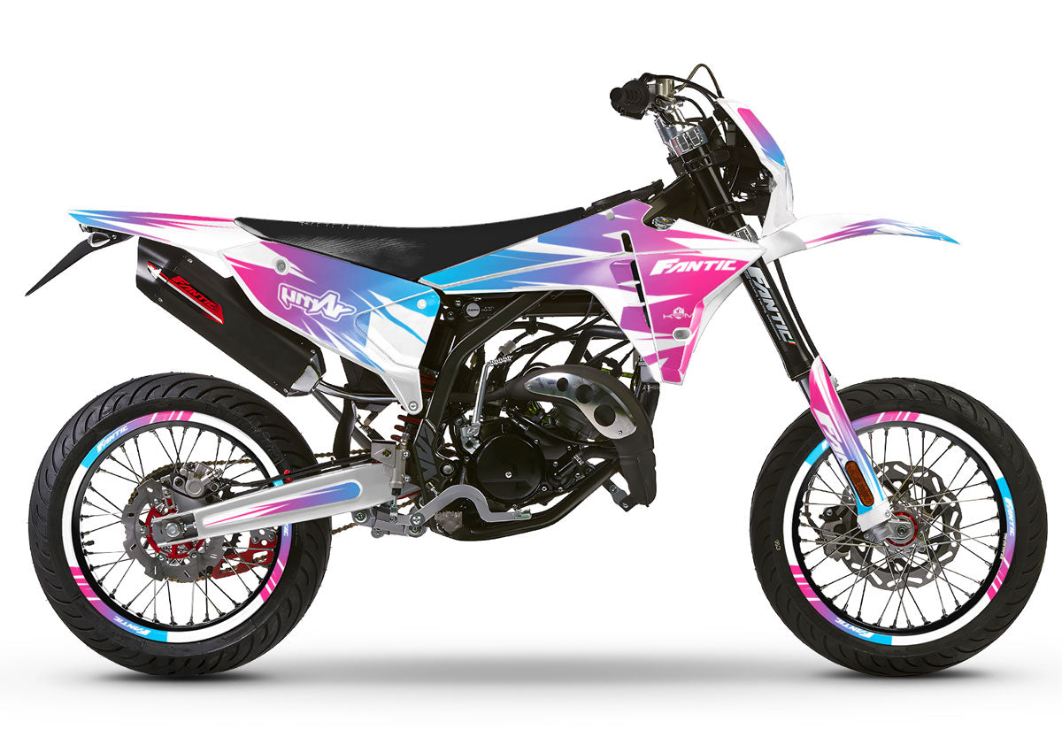 Deko-sett Fantic 50cc 2023-2025 X-Fast | motorsykkelklistremerker | tilpasning 50cc | armysctv