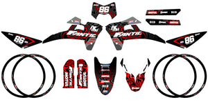 Kit déco Fantic 50cc 2017-2022 Army Fluid | autocollants moto | personnalisation 50cc | armysctv