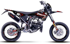 Kit déco Fantic 50cc 2017-2022 Army Fluid | autocollants moto | personnalisation 50cc | armysctv
