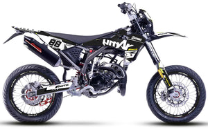 Kit déco Fantic 50cc 2017-2022 Army Legacy V.2 | autocollants moto | personnalisation 50cc | armysctv