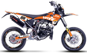 Kit déco Fantic 50cc 2017-2022 Army Legacy V.2 | autocollants moto | personnalisation 50cc | armysctv