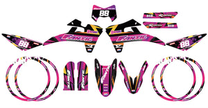 Kit pegatinas Fantic 50cc 2017-2022 Army Split | pegatinas para moto | personalización 50cc | armysctv