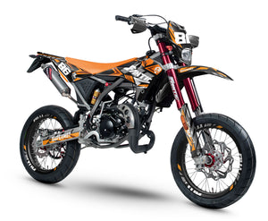 Dekor kit Fantic 50cc 2017-2022 Must Racing | Motorradaufkleber | Personalisierung 50cc | armysctv