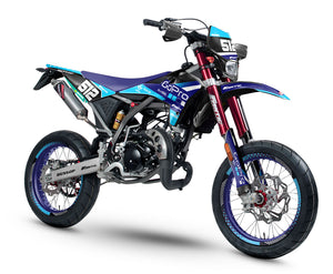 Dekor kit Fantic 50cc 2017-2022 Held | Motorradaufkleber | Personalisierung 50cc | armysctv