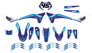 Dekor kit Fantic 50cc 2017-2022 Armee-Rakete | Motorradaufkleber | Personalisierung 50cc | armysctv