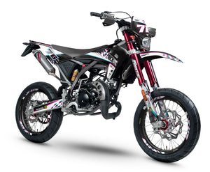 Dekor kit Fantic 50cc 2017-2022 Army Punch | Motorradaufkleber | Personalisierung 50cc | armysctv