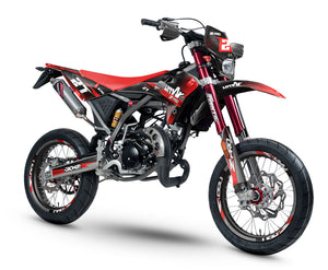 Kit déco Fantic 50cc 2017-2022 Army Septième | autocollants moto | personnalisation 50cc | armysctv